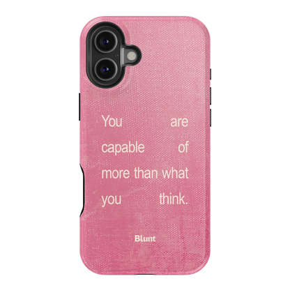 Capable Girl iPhone Case