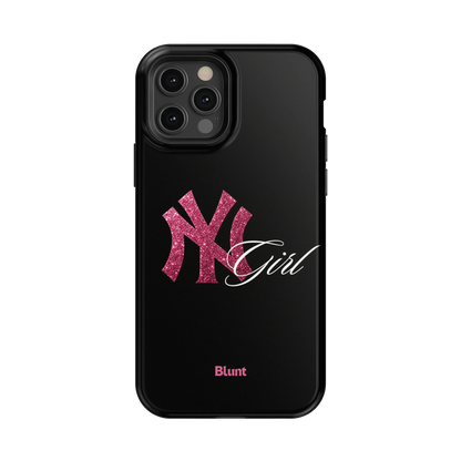 NYC girl iPhone Case