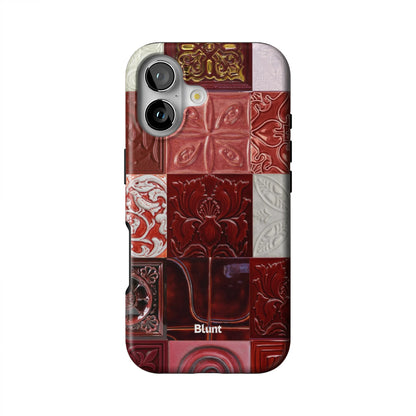 Checkered-Rouge-iphone-case-iPhone 17-1