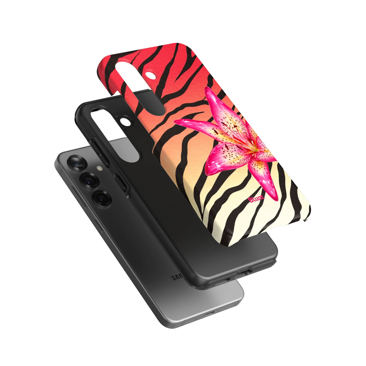 Striped-Lilly-samsung-case-Galaxy S25-3