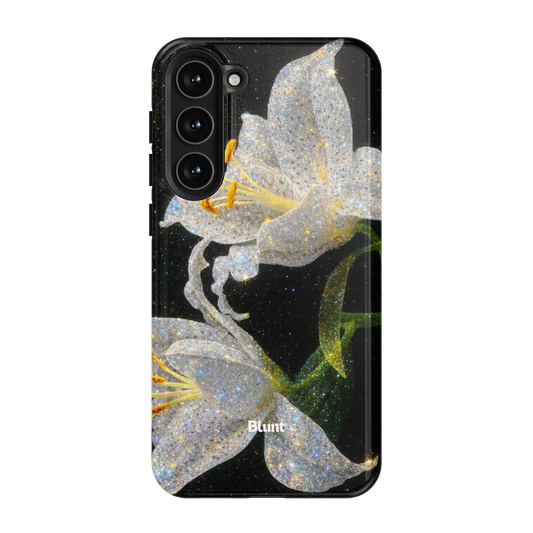 Eclipse Orchid in White Samsung Case
