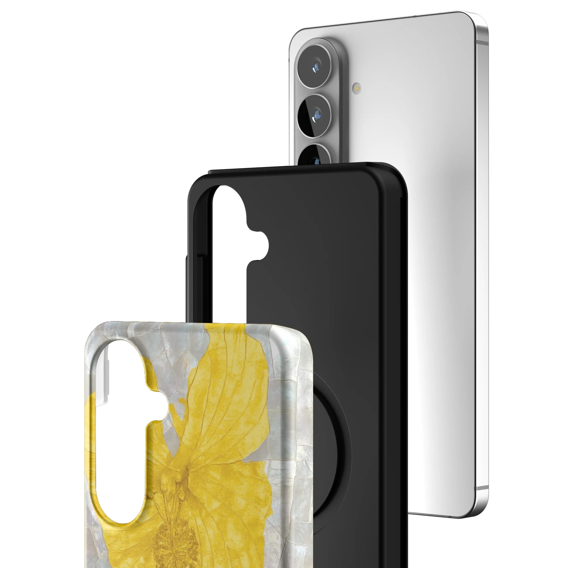 Yellow-Coconut-Bloom-samsung-case-Galaxy S26 Plus-3