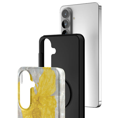 Yellow-Coconut-Bloom-samsung-case-Galaxy S26 Plus-3