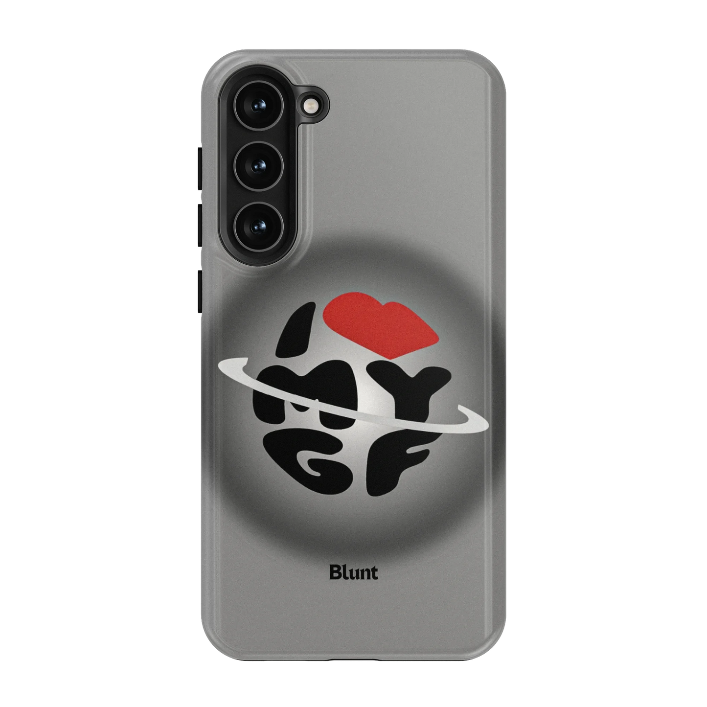 Grey Aura Girlfriend Samsung Case