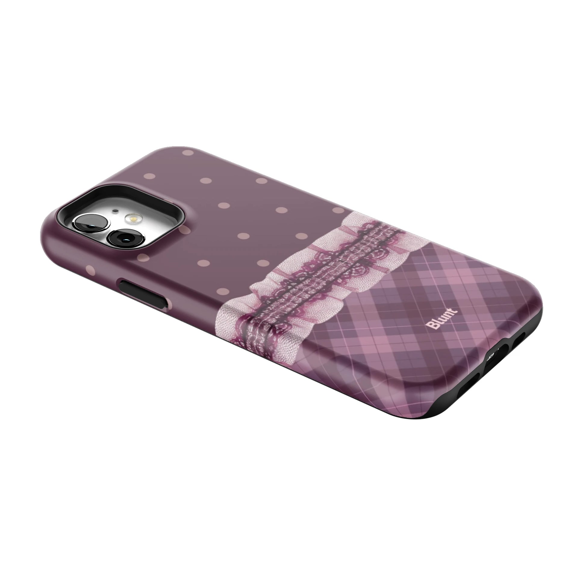 Lilac-Lattice-iphone-case-iPhone 12-2