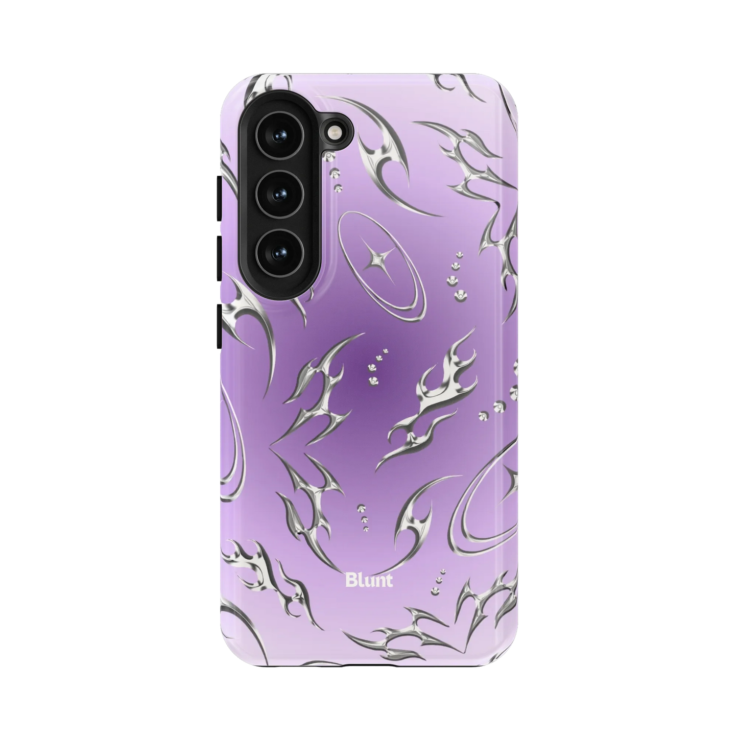 Purple Cyber Samsung Case