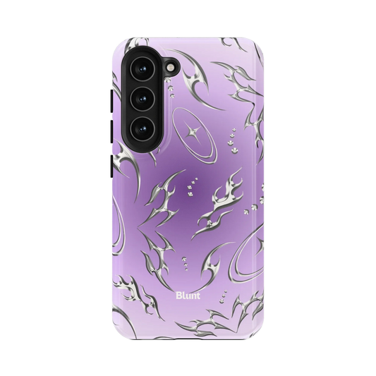 Purple Cyber Samsung Case