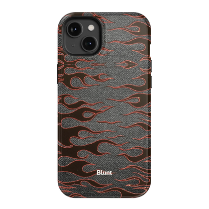 Steel Flame iPhone Case