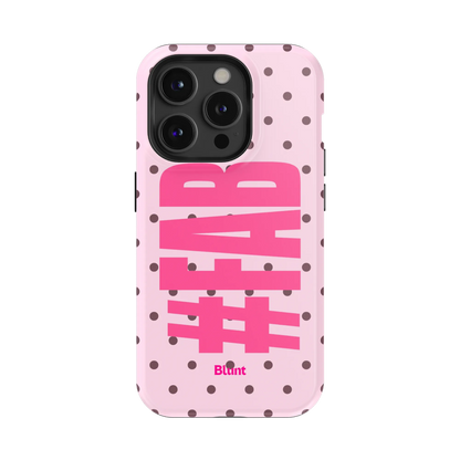 Pink Dot Fab iPhone Case