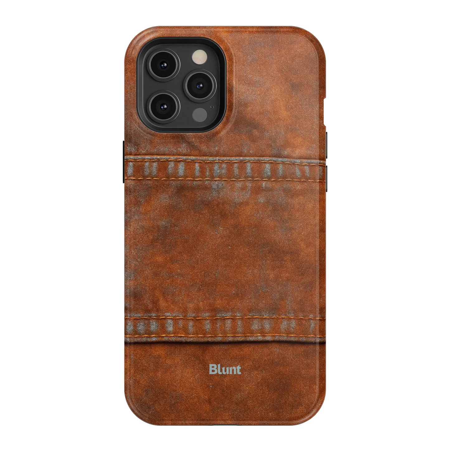 Chocolate Denim iPhone Case
