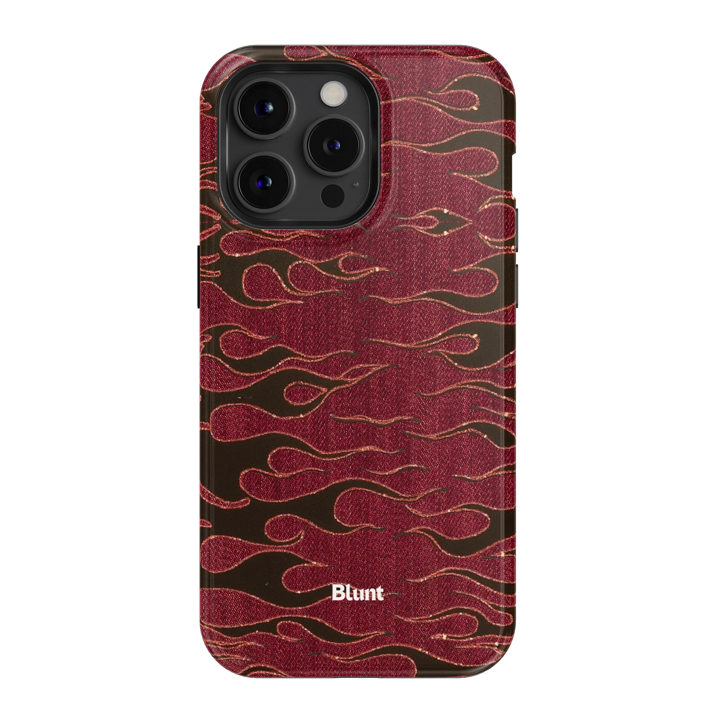 Crimson Fire iPhone Case