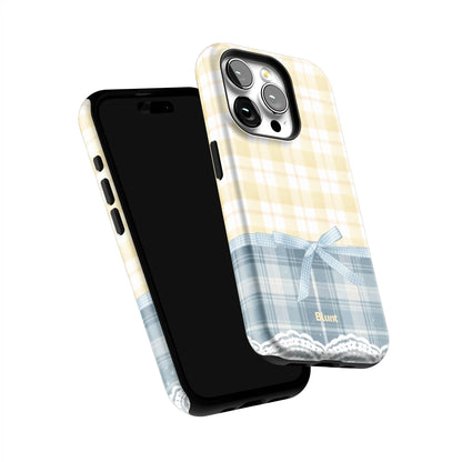 Blue-Lemonplaid-iphone-case-iPhone 15 Pro-5