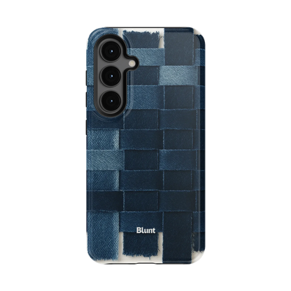Indigo Weave Samsung Case