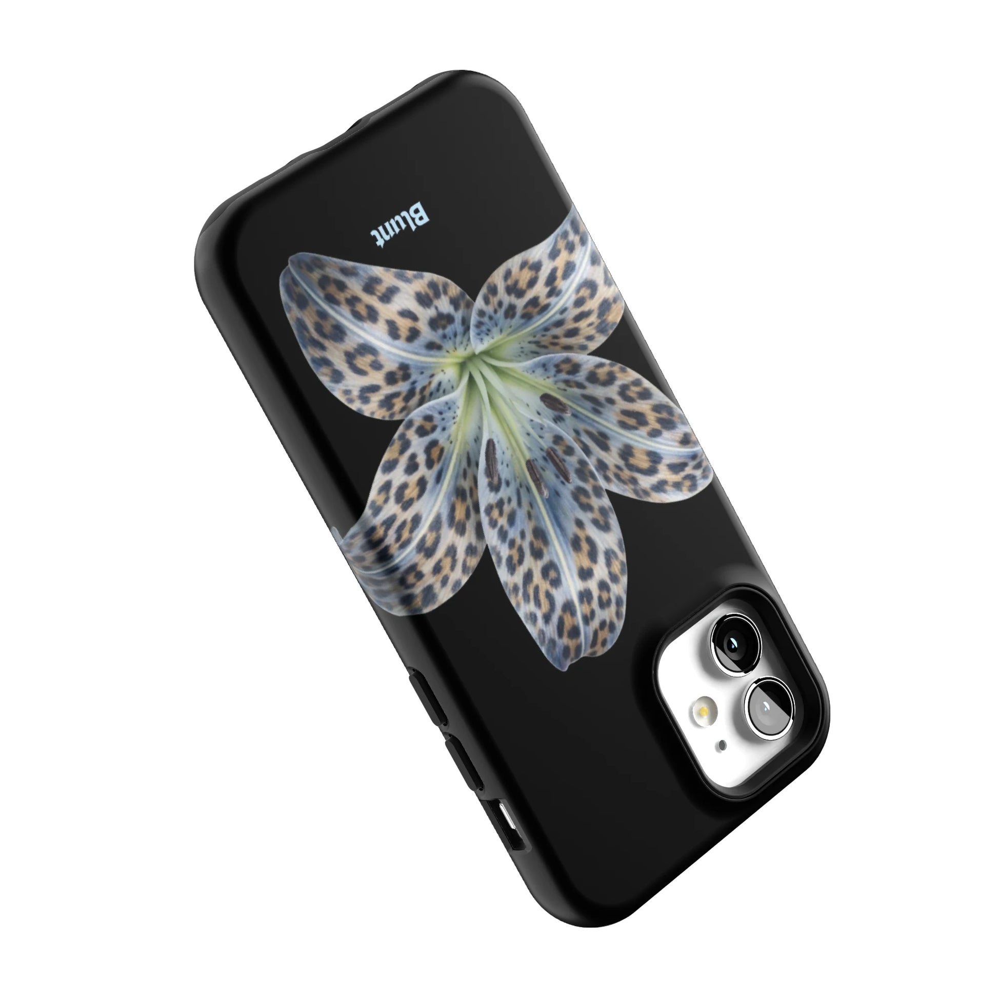 Blue-Leopard-Bloom-iphone-case-iPhone 12-4