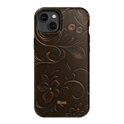 Tooled Leather iPhone Case
