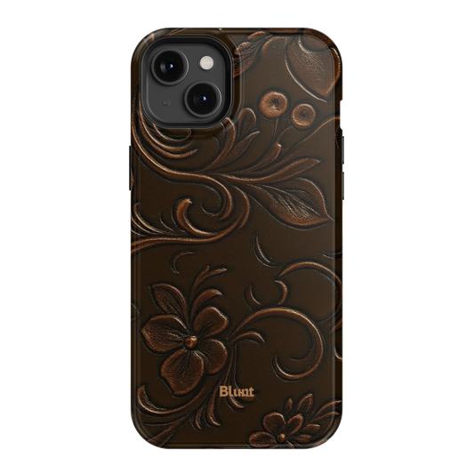Tooled Leather iPhone Case