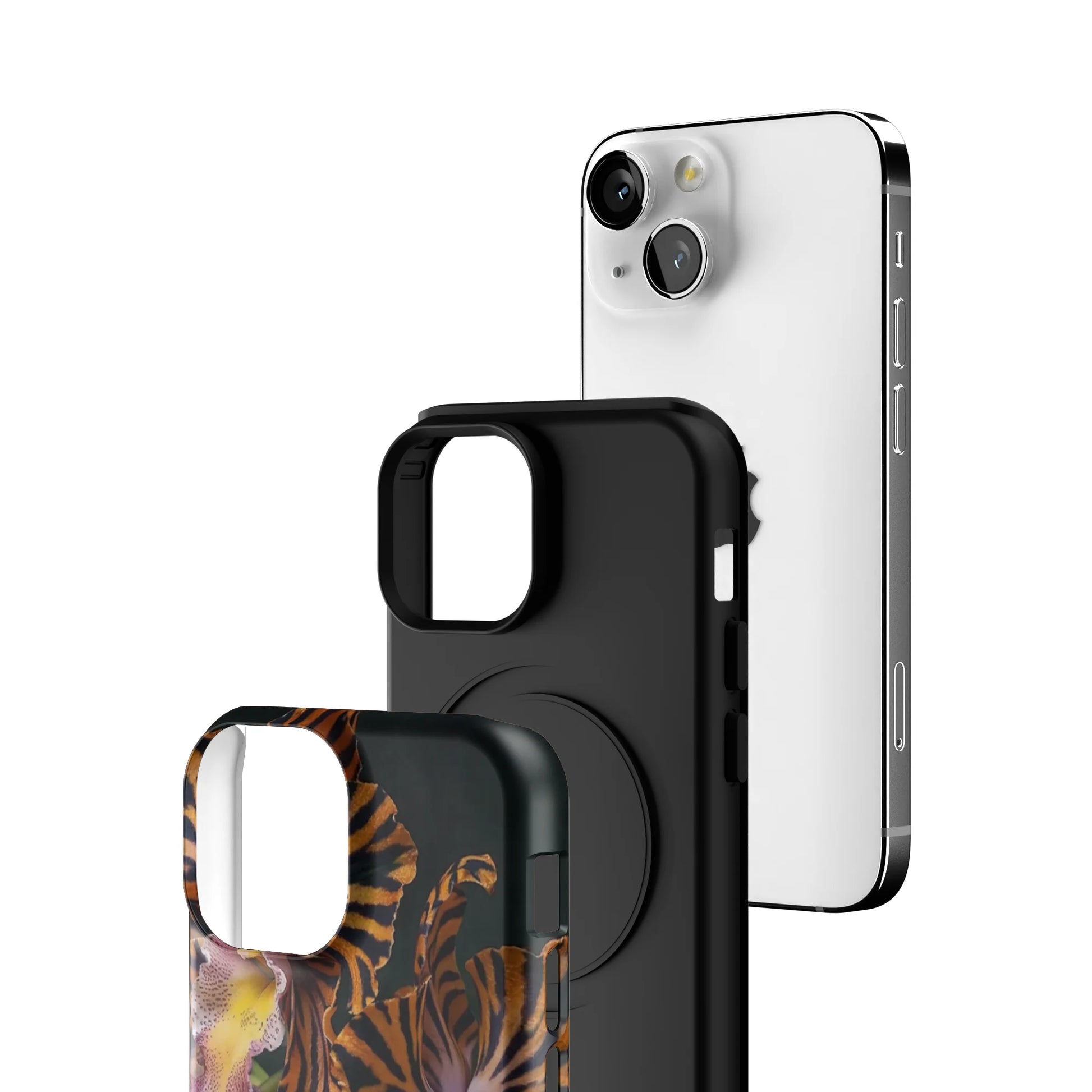 Jungle-Fleur-iphone-case-iPhone 13 Mini-3