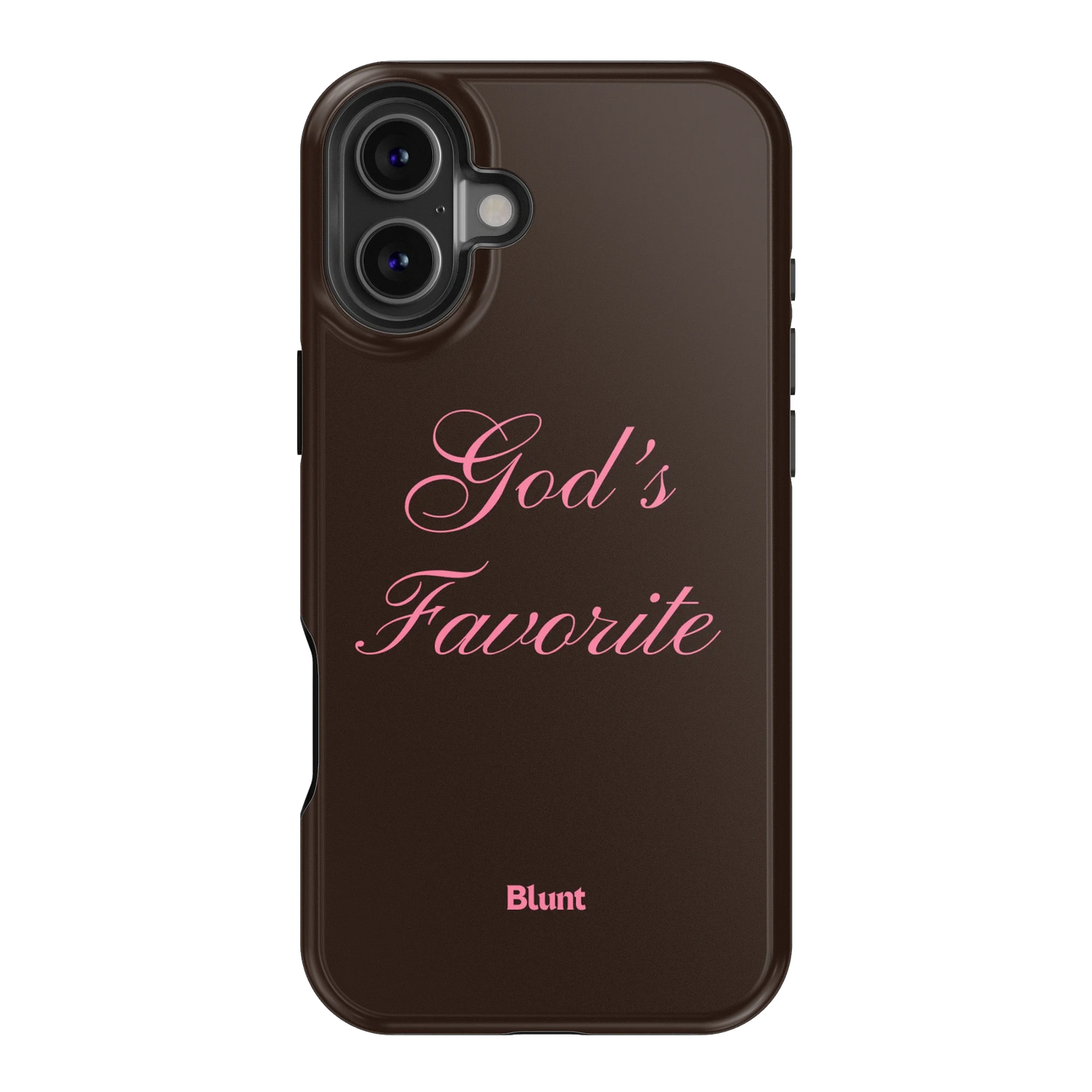 Gods Favorite Brown iPhone Case