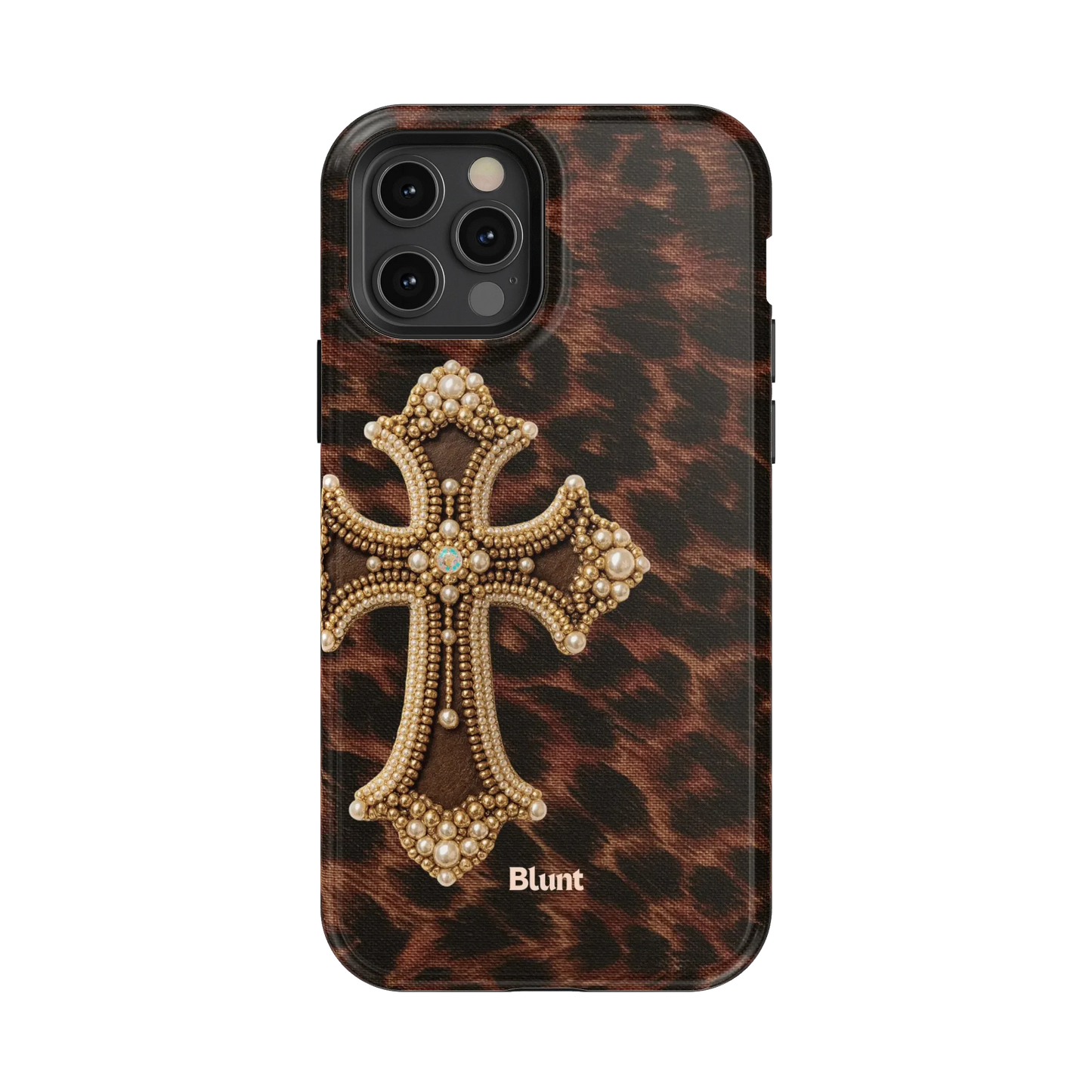 Bedazzled Cross iPhone Case