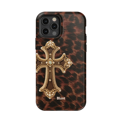 Bedazzled Cross iPhone Case
