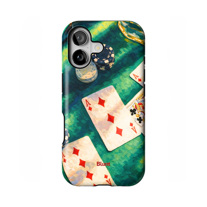 Painted Ace iPhone Case