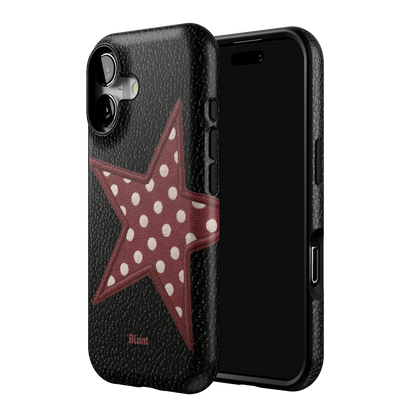 Polka Star iPhone Case