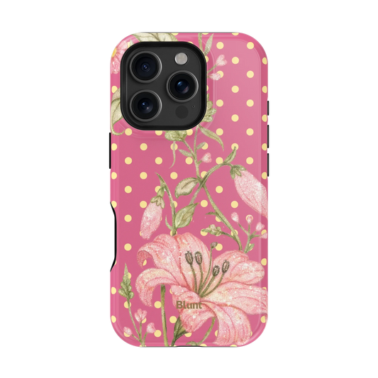 Cherry Blossom Dot iPhone Case