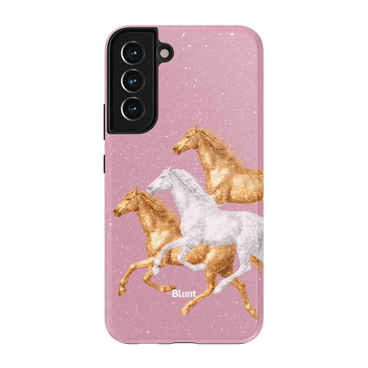 Pink-Gallops-samsung-case-S22 Plus-1