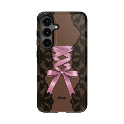 Brown Corset Samsung Case