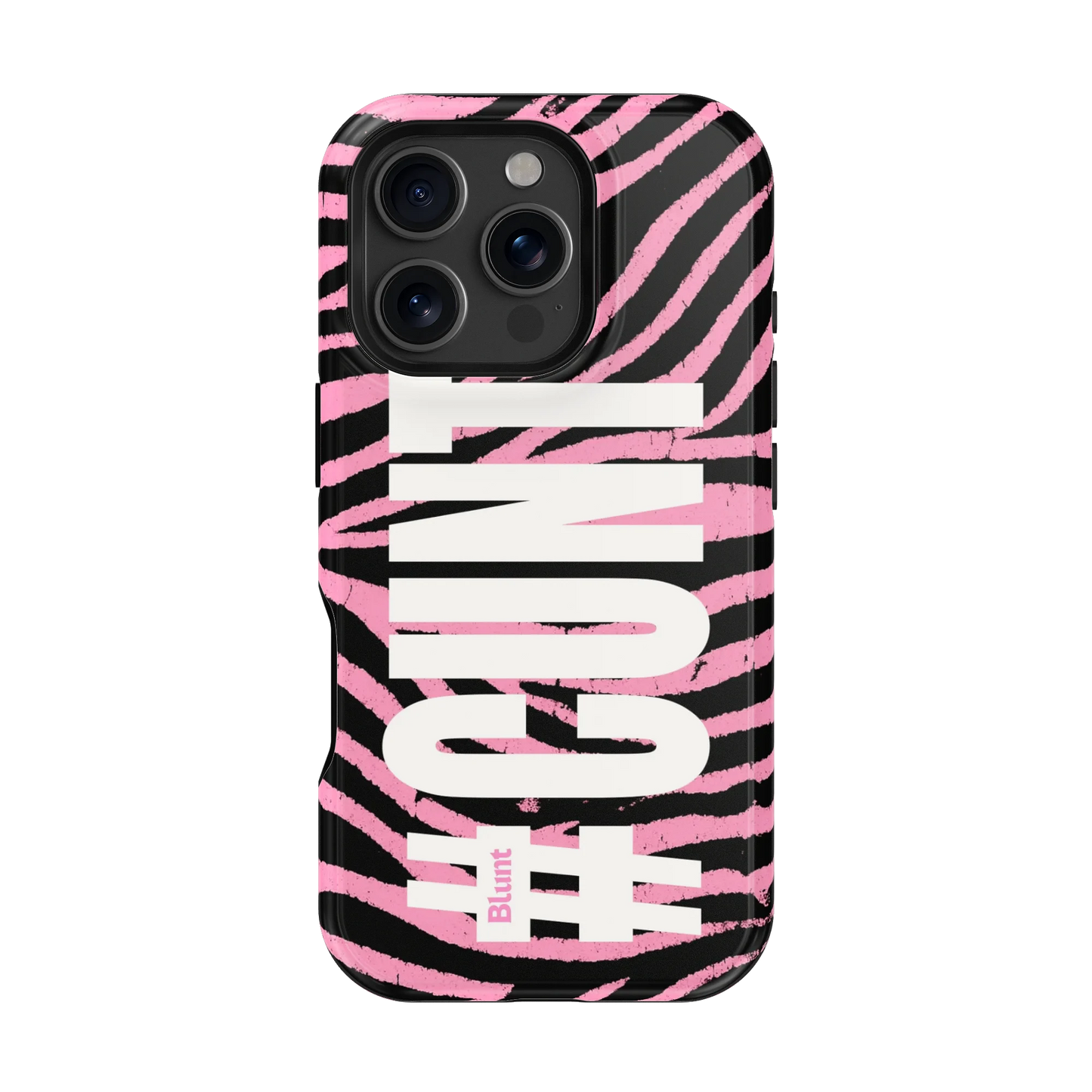 CXNT Pink Zebra iPhone Case