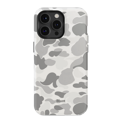 Greyish Camo iPhone Case