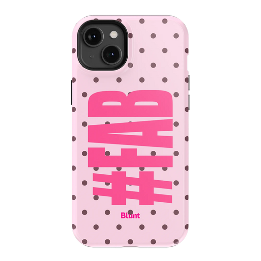 Pink Dot Fab iPhone Case