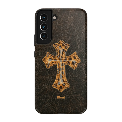 Golden Celine Samsung Case