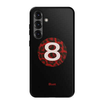 Red Cheetah Magic 8 Samsung Case