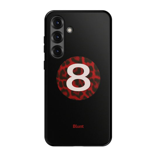 Red Cheetah Magic 8 Samsung Case