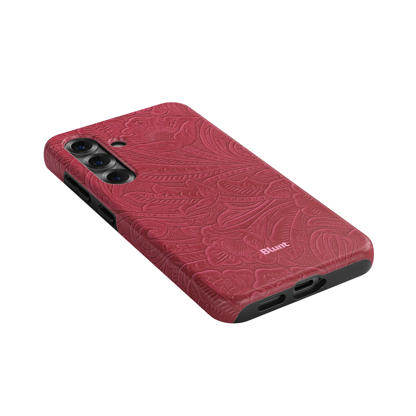 Mauve Leather Samsung Case