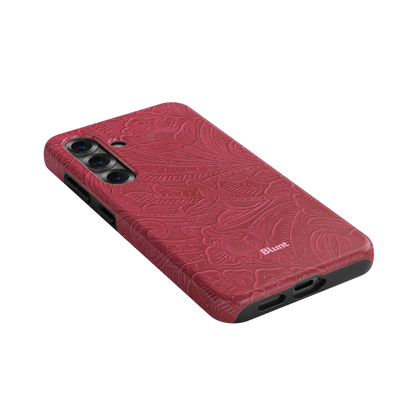 Mauve Leather Samsung Case