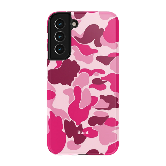 Pink Camo Samsung Case
