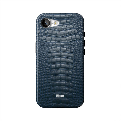 Navy-Croc-iphone-case-iPhone 17 E-1