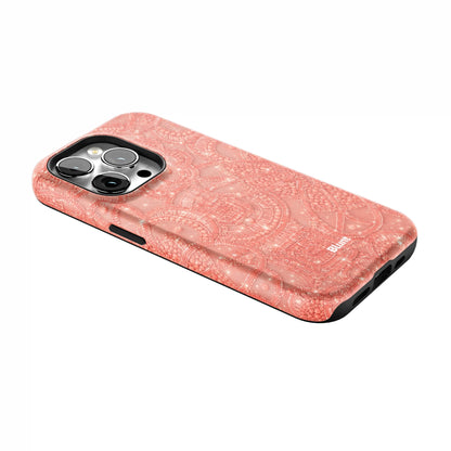 Coral-Glam-iphone-case-iPhone 14 Pro-2