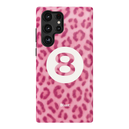 Pink Cheetah Magic 8 Samsung Case
