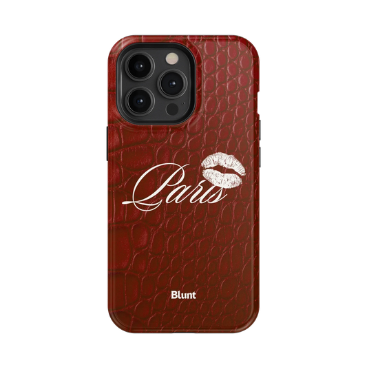 French Kiss iPhone Case