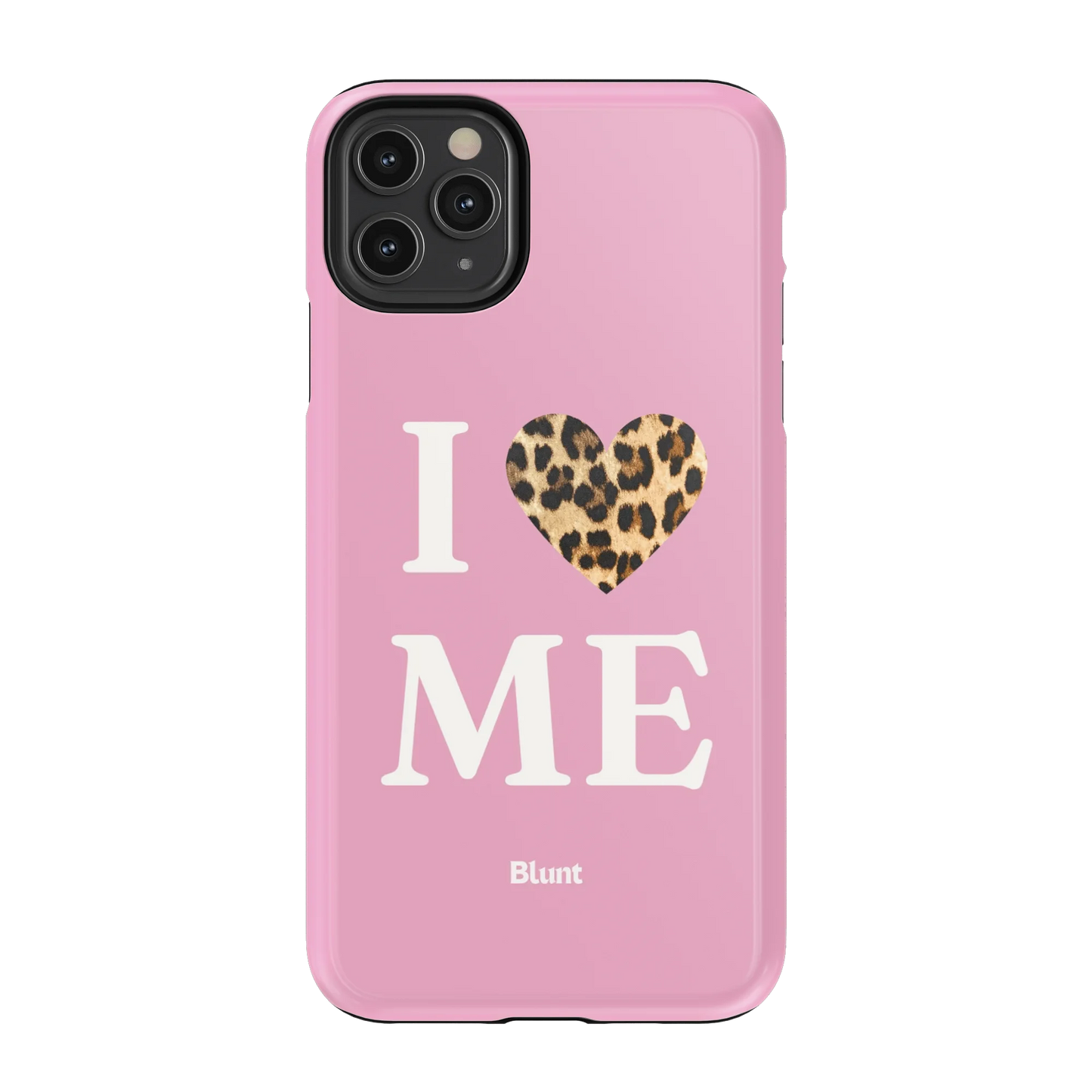 Pink I Love Me iPhone Case