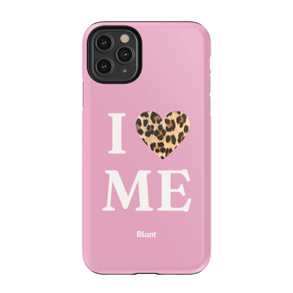 Pink I Love Me iPhone Case
