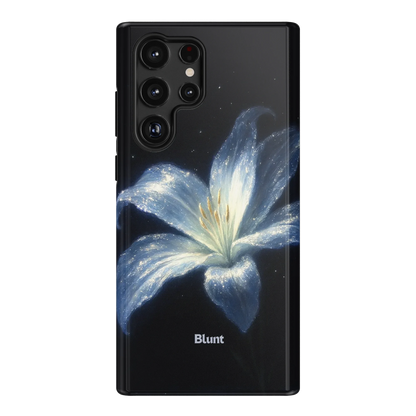 Blue Lilly Samsung Case