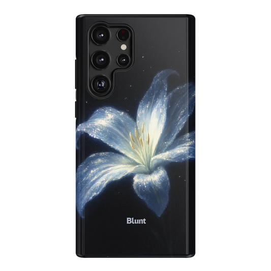 Blue Lilly Samsung Case