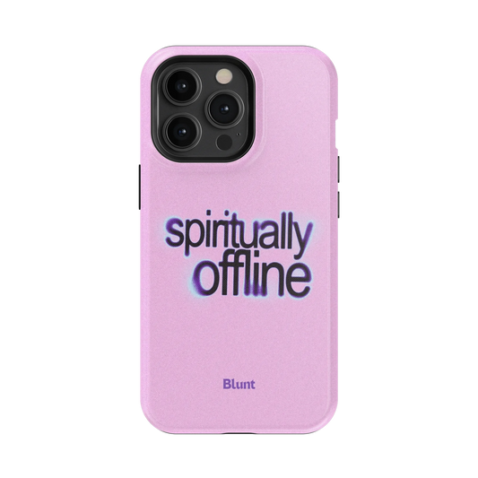 Spiritually Offline iPhone Case