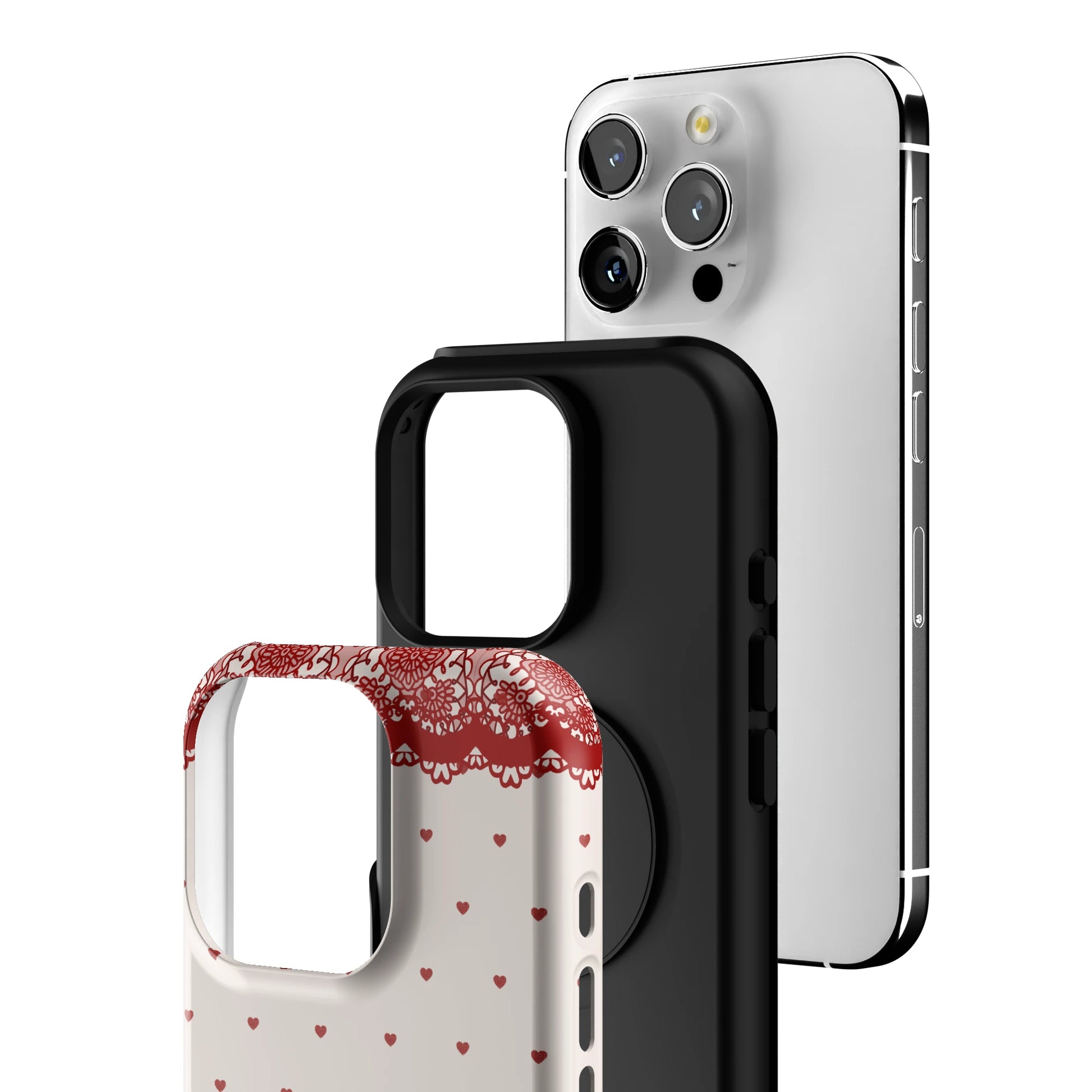 Lace Love iPhone Case gallery - Iphone_16_Pro_3