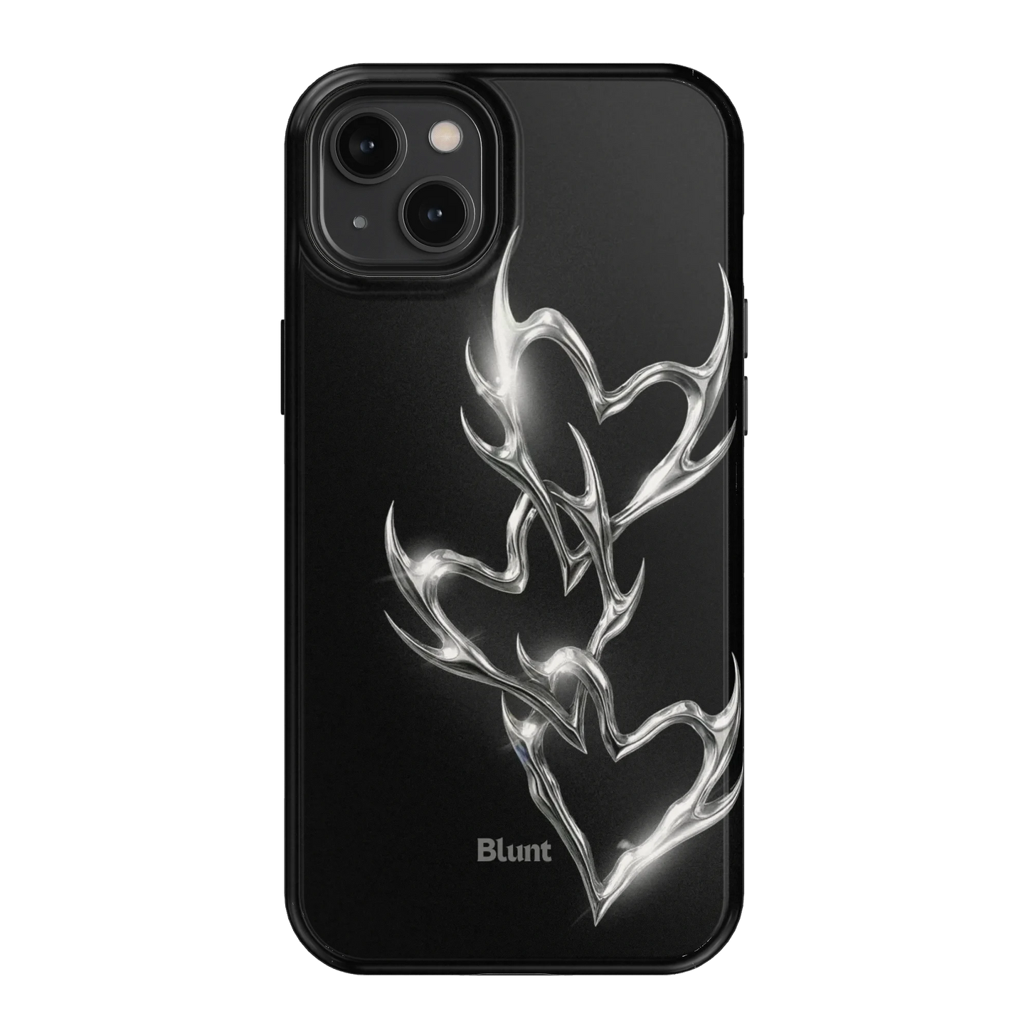 Chrome Flame iPhone Case