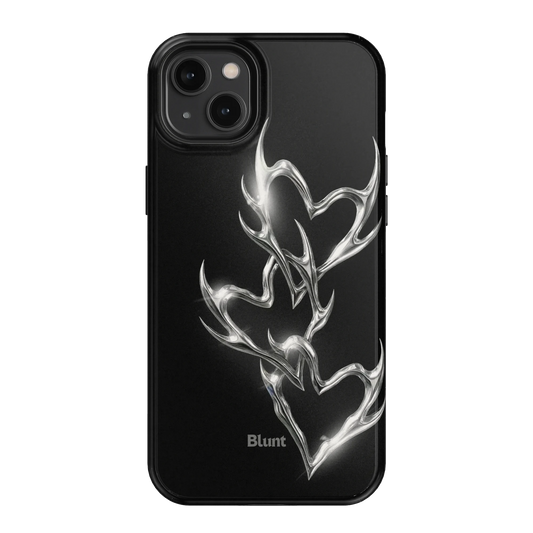 Chrome Flame iPhone Case